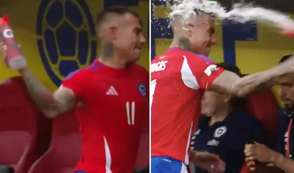 Eduardo Vargas es titular en la selección chilena. Foto: composición GLR.