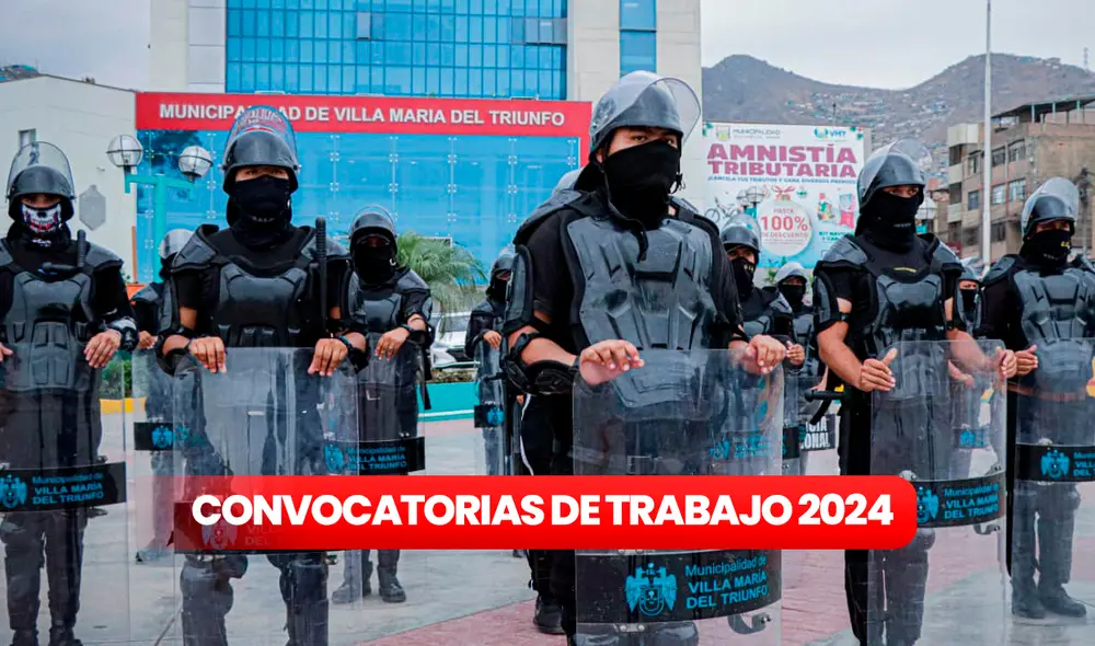 Municipalidad de Villa María del Triunfo abre convocatoria laboral con sueldos de hasta S/2.300. Foto: Composición LR/MVMT