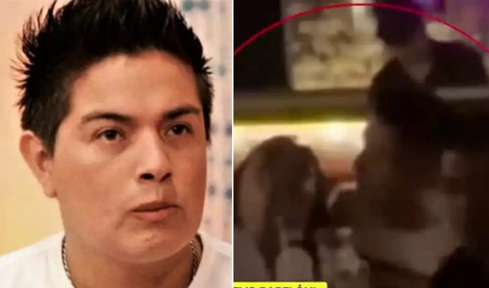 Leonard León fue captado por las cámaras de 'Amor y fuego'. Foto: composición LR/Captura Youtube/Willax TV