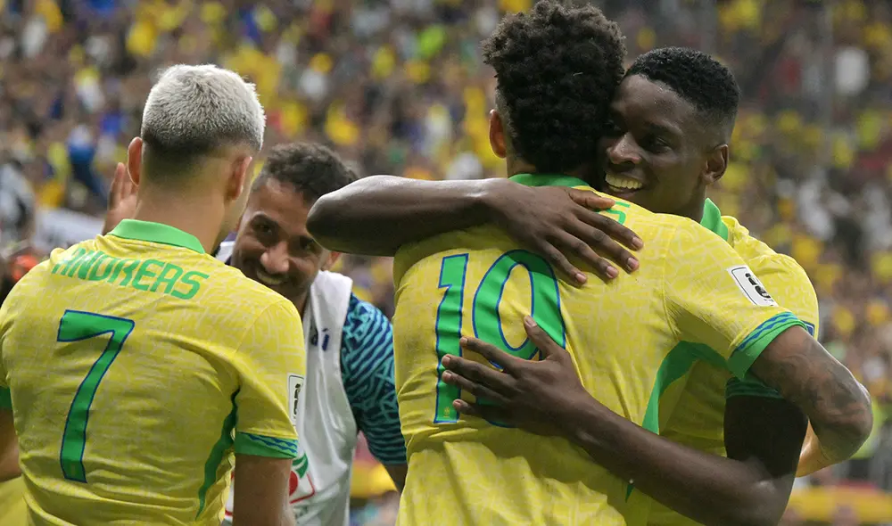 Brasil consiguió su segunda victoria consecutiva por eliminatorias. Foto: AFP