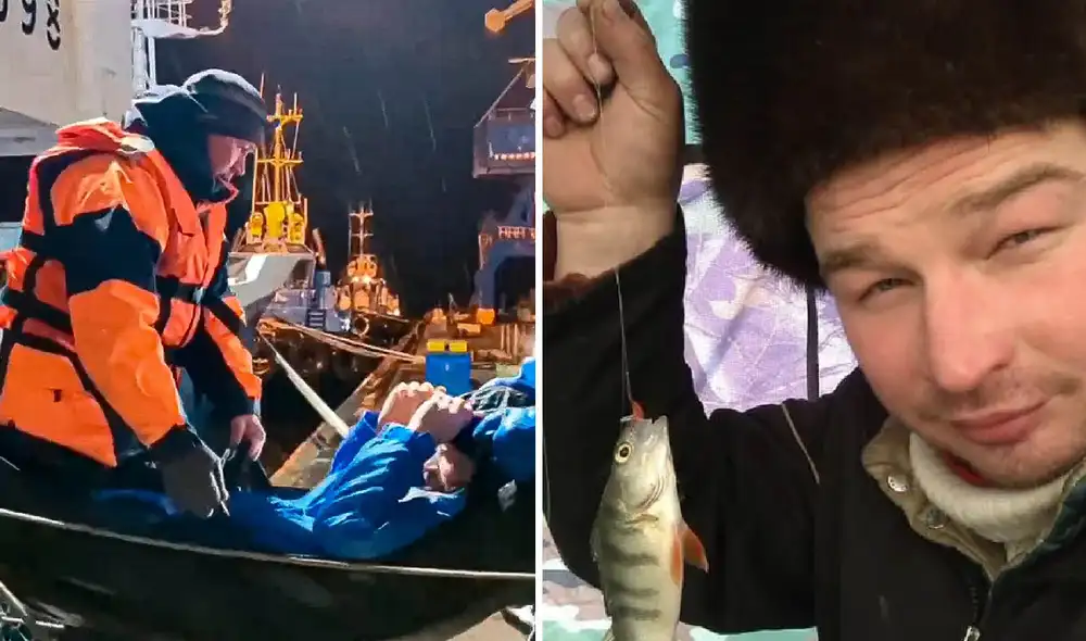 Mikhail Pichugin sobrevivió más de dos meses en una balsa en el frío Mar de Ojotsk. Fue hallado junto a los cadáveres de su hermano y sobrino. Foto: composición LR/RIA Novosti Mikhail Pichugin sobrevivió más de dos meses en una balsa en el frío Mar de Ojotsk. Fue hallado junto a los cadáveres de su hermano y sobrino. Foto: composición LR/RIA Novosti