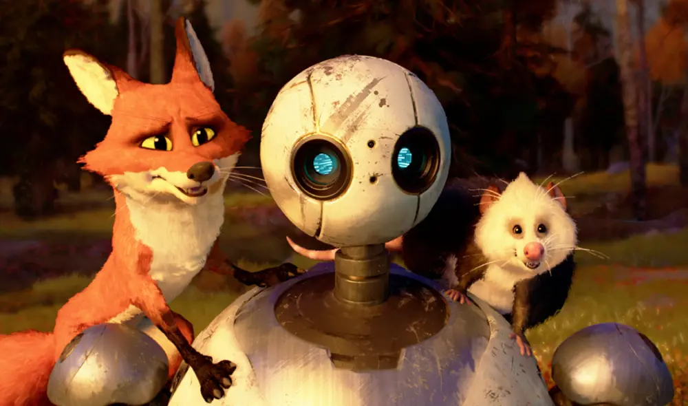 'Robot salvaje' es una adaptación del libro homónimo de Peter Brown. Foto: Dreamworks