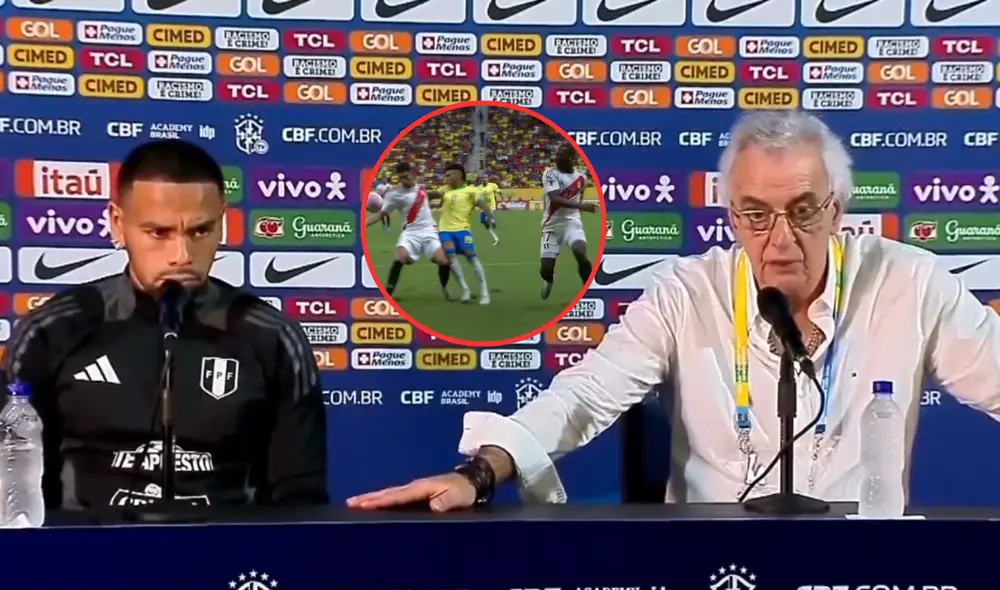 El técnico de la selección peruana señaló que al equipo le faltó más equilibrio en el partido durante el segundo tiempo. Foto: Composición La República El técnico de la selección peruana señaló que al equipo le faltó más equilibrio en el partido durante el segundo tiempo. Foto: Composición La República