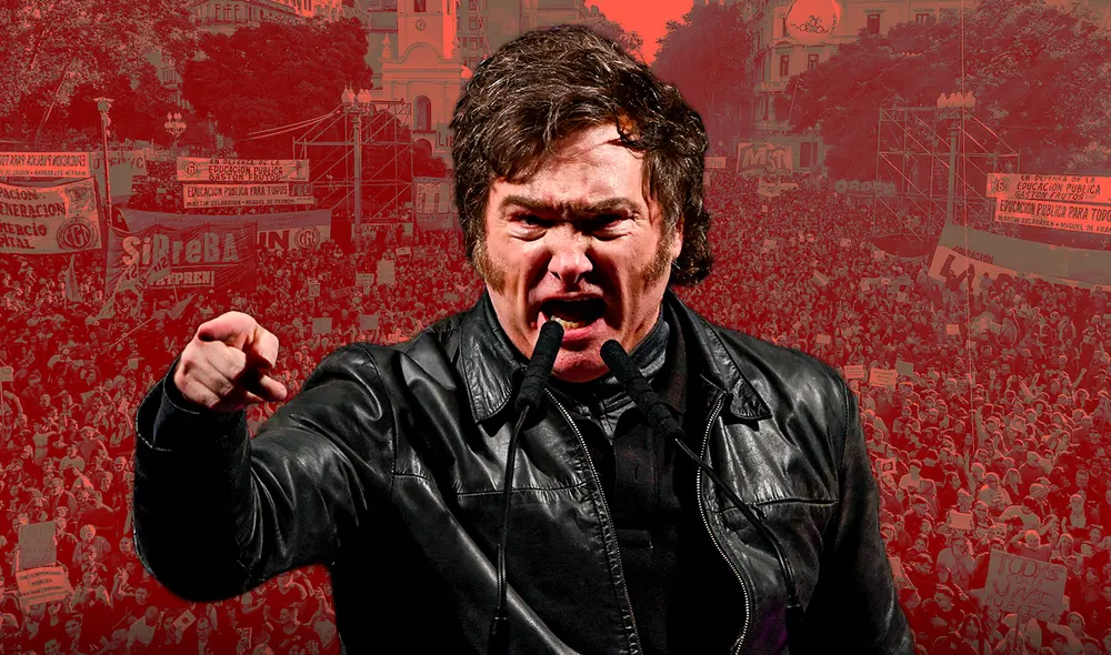 Milei vetó una ley que aumentaba financiamiento educativo, generando protestas estudiantiles. Las universidades ya realizan auditorías internas, aunque se requiere revisión por parte de la AGN. Foto: composición LR/AFP