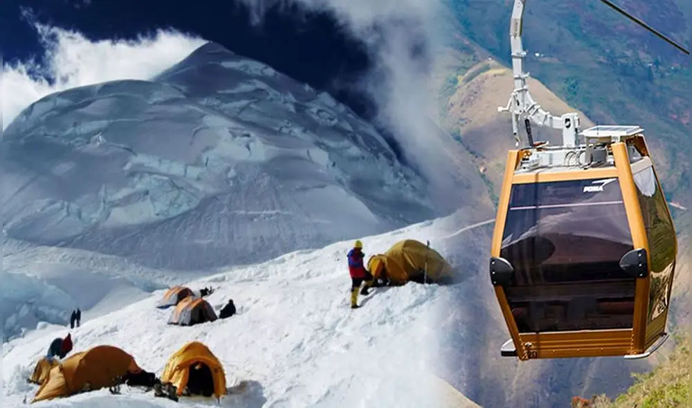 Teleférico alcanzará uno de los puntos más altos de una de las cordilleras del Perú. Foto: composición LR/UCL Global/Huaraz Adventures