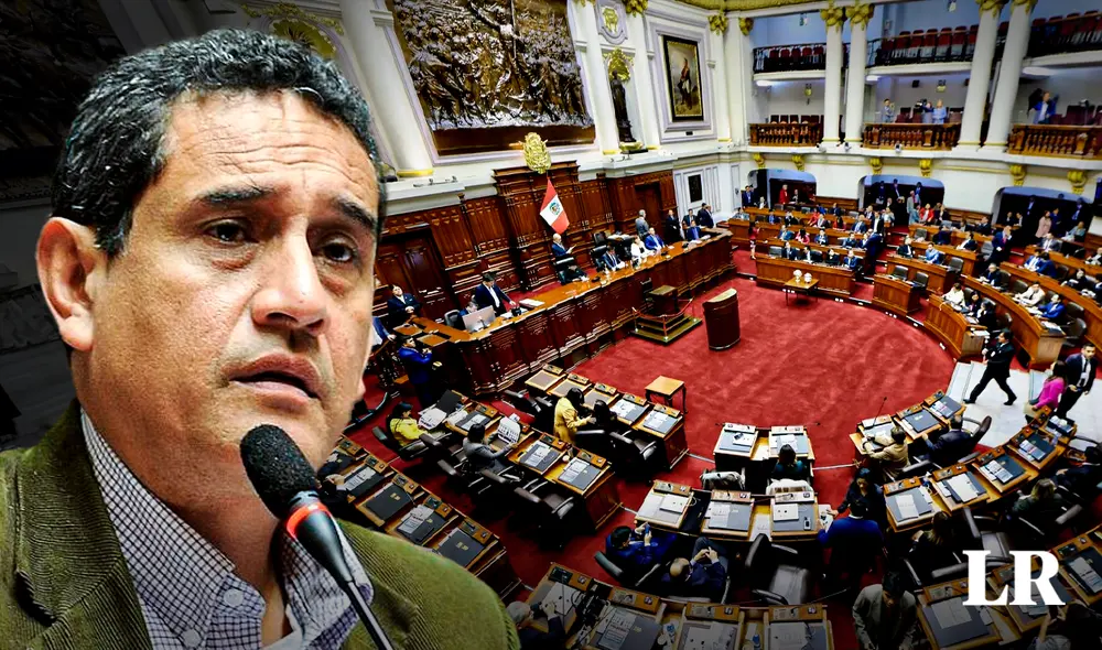 Mesías Guevara sostiene que el Congreso tiene sometido a los ministros y la presidenta Dina Boluarte. Foto: Composición La República Mesías Guevara sostiene que el Congreso tiene sometido a los ministros y la presidenta Dina Boluarte. Foto: Composición La República