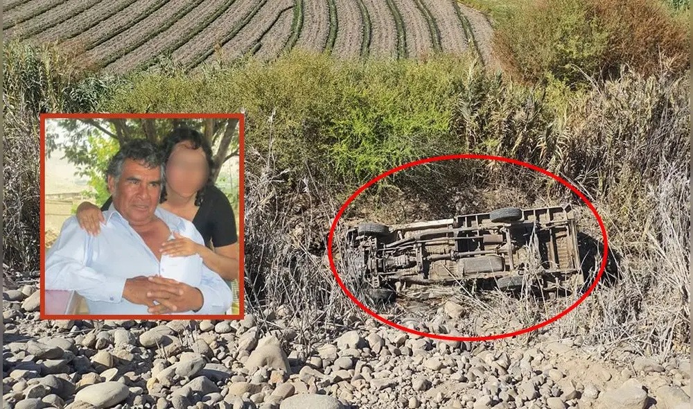 Arequipa. Vehículo del agricultor cayó a una zona cercana a campos de cultivo en Vítor. Foto: composición LR/Difusión Arequipa. Vehículo del agricultor cayó a una zona cercana a campos de cultivo en Vítor. Foto: composición LR/Difusión