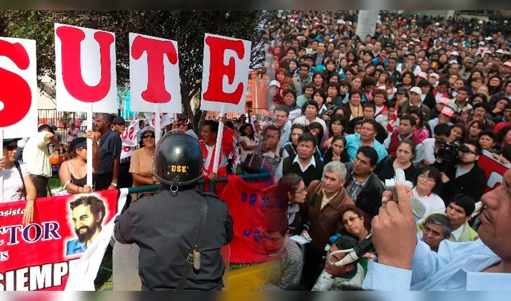 El Sutep señala que la medida responde al nulo accionar del Gobierno para atender sus demandas. Foto: Andina