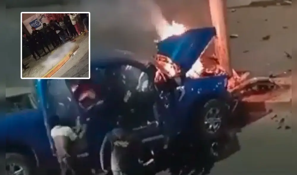 Choque en Chiclayo dejó un fallecido. Foto: composición LR/difusión. Choque en Chiclayo dejó un fallecido. Foto: composición LR/difusión.