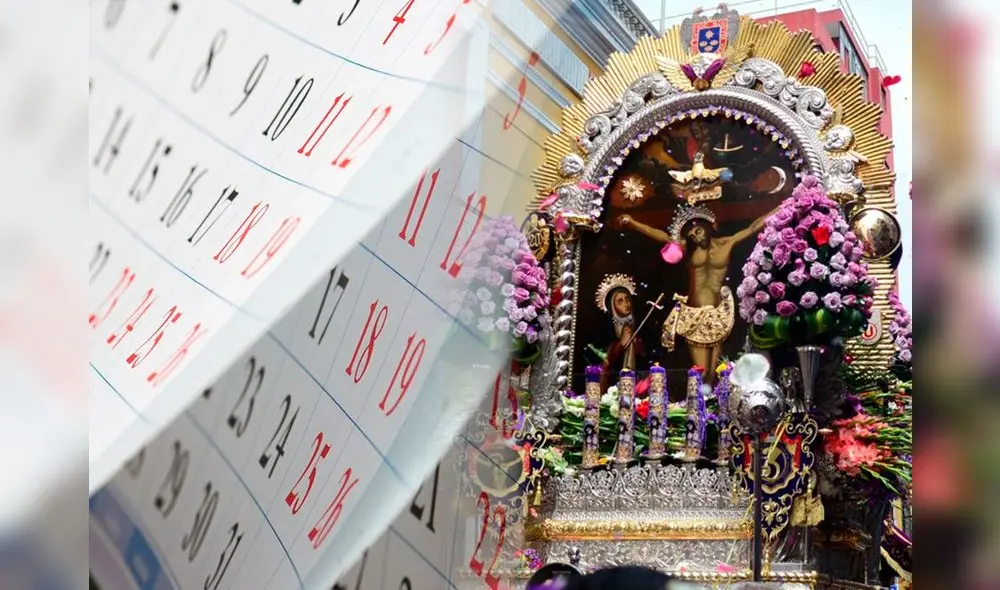 El Señor de los Milagros saldrá este viernes 18 de octubre en su segundo recorrido procesional. Foto: Composición LR/Andina. El Señor de los Milagros saldrá este viernes 18 de octubre en su segundo recorrido procesional. Foto: Composición LR/Andina.
