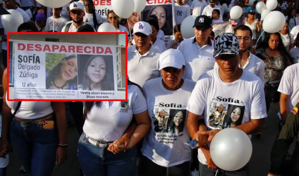 Sofía Delgado desapareció de su hogar en Candelaria por 18 días hasta que fue encontrada sin vida. Foto: composición LR/ X Sofía Delgado desapareció de su hogar en Candelaria por 18 días hasta que fue encontrada sin vida. Foto: composición LR/ X
