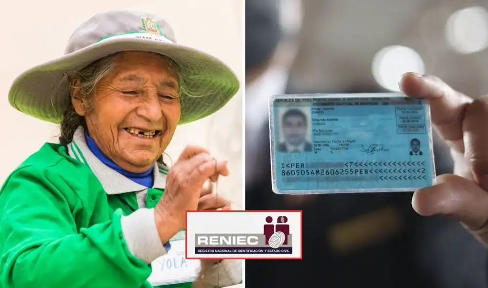 Para la renovación del DNI, Reniec brinda las alternativas del DNI tradicional y su versión electrónica. Foto: Andina/Reniec/LR