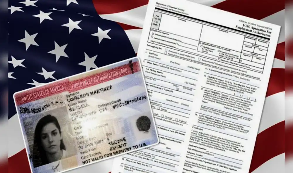 El permiso de trabajo es un documento primordial para millones de inmigrantes en Estados Unidos. Foto: Composición LR