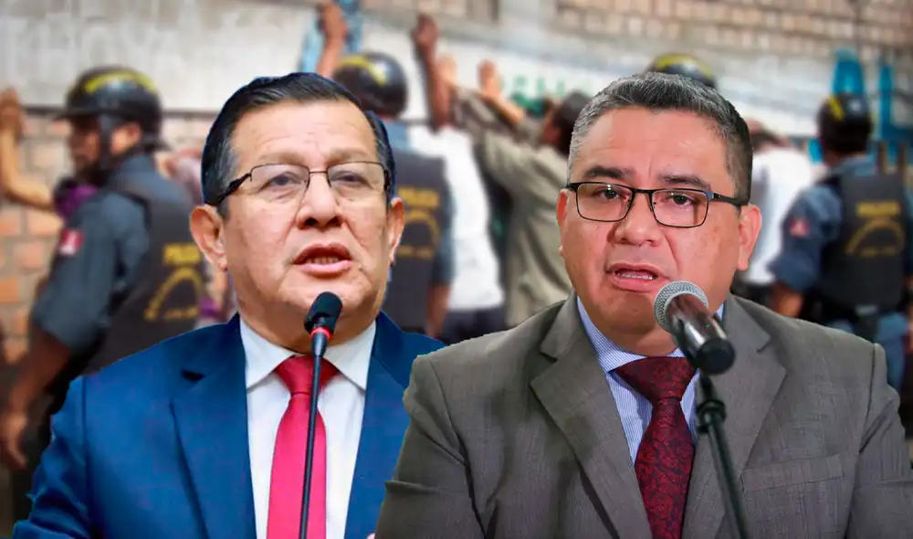 Eduardo Salhuana recomienda de Santiváñez reconozca error en cuanto a captura de Víctor Quispe Palomino. Foto: composición LR