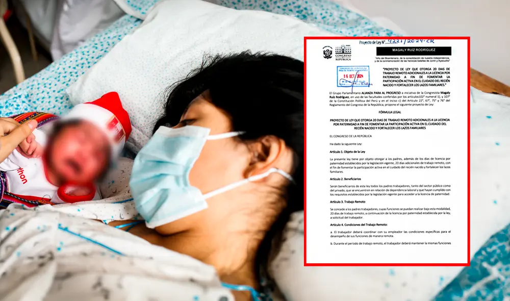 Ley de paternidad otorga 20 días de trabajo remoto a padres trabajadores Foto: composición LR/difusión Ley de paternidad otorga 20 días de trabajo remoto a padres trabajadores Foto: composición LR/difusión