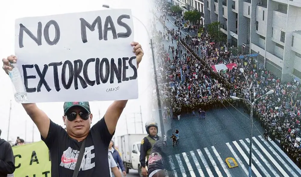 Transportistas y diferentes gremios acataran paro nacional el 23 de octubre ante la creciente ola extorsiva. Foto: La República Transportistas y diferentes gremios acataran paro nacional el 23 de octubre ante la creciente ola extorsiva. Foto: La República