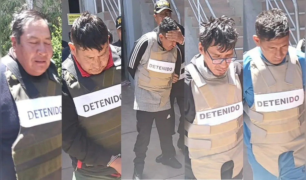 Puno. Sujetos que fueron capturados tenían antecedentes de mucha gravedad. Foto: composición LR/Claudia Beltrán/Cinthia Álvarez