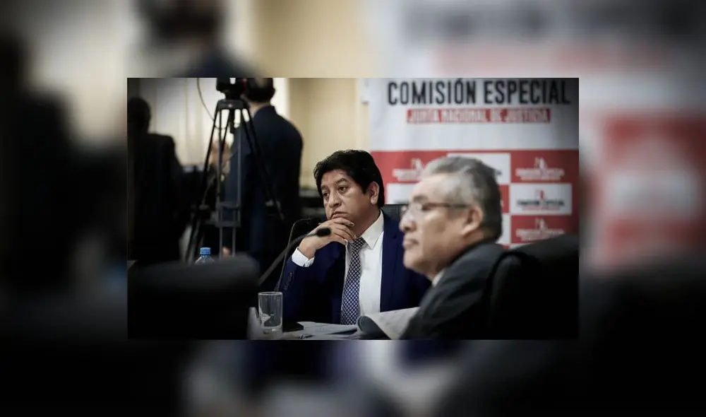 Josué Gutiérrez, elegido defensor gracias al pacto fujicerronista, preside la comisión de elección de la JNJ. (Foto: Institucional - Defensoría) Josué Gutiérrez, elegido defensor gracias al pacto fujicerronista, preside la comisión de elección de la JNJ. (Foto: Institucional - Defensoría)