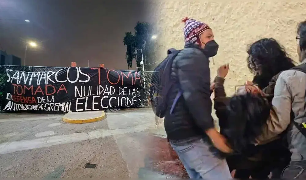 Los estudiantes heridos fueron trasladados al Hospital Arzobispo Loayza. Foto: composición LR
