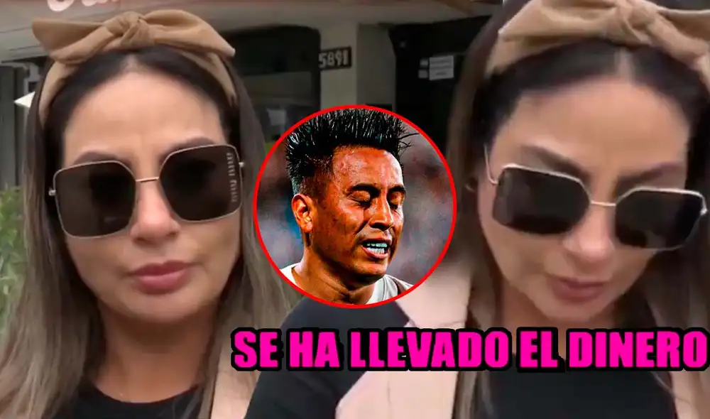 Pamela López enfrentada nuevamente con Christian Cueva. Foto: Composición LR/Captura/América TV/Captura/Twitter