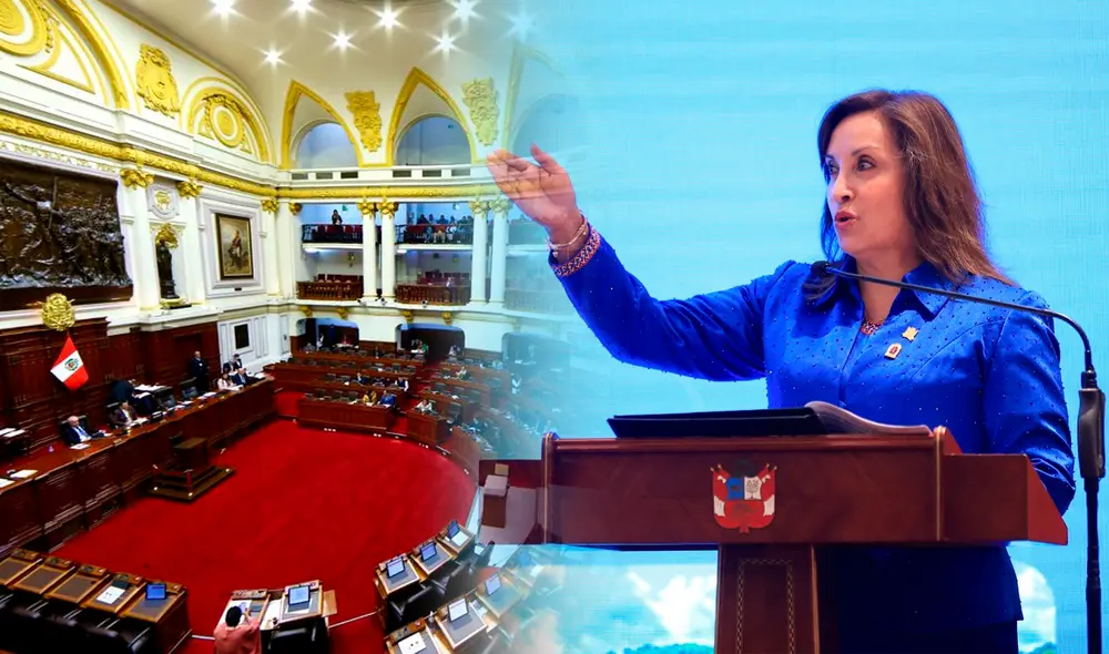 Dina Boluarte es citada al Congreso. Foto: composición LR