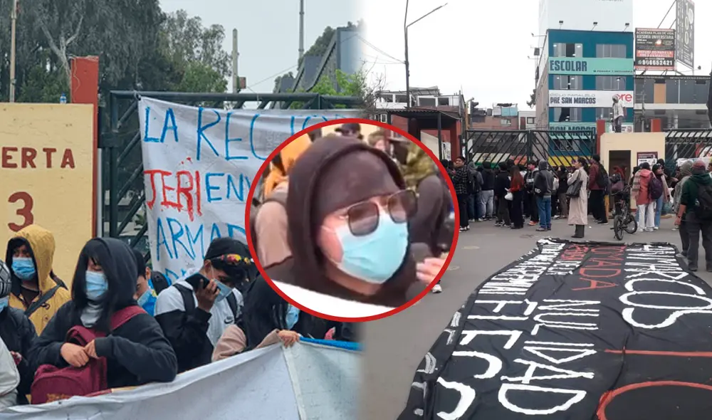 Estudiantes de San Marcos responsabilizan a Jeri Ramón de agresiones Estudiantes de San Marcos responsabilizan a Jeri Ramón de agresiones