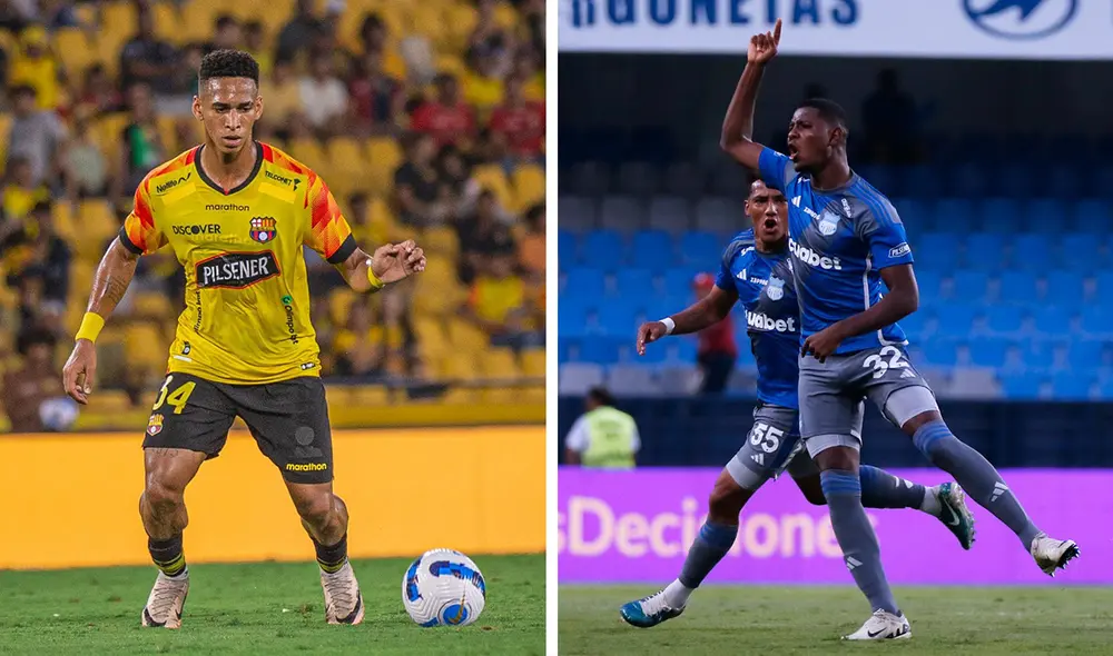 Los dos últimos clásicos del astillero quedaron empatados. Foto: composición de LR/Barcelona SC/CS Emelec