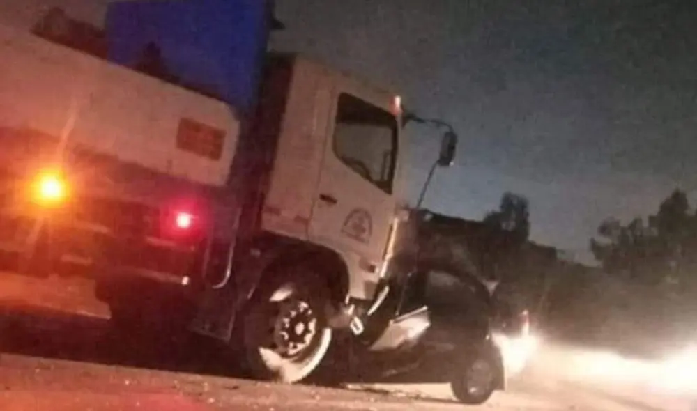 Accidentes de tránsito se registran en la Panamericana sur. Foto: PNP