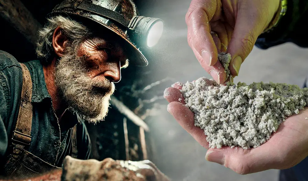 Este mineral es el más explorado en una nación de América Latina. Foto: composición LR/Mundo Este mineral es el más explorado en una nación de América Latina. Foto: composición LR/Mundo