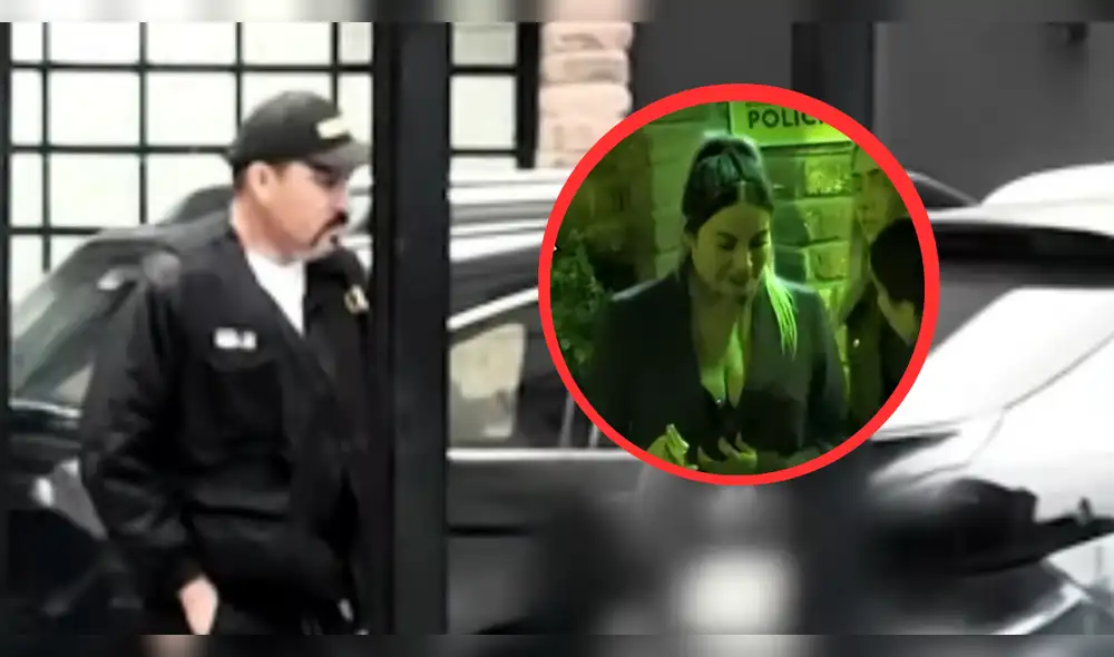 Pamela López y Luis Rodríguez. Foto: Composición LR/Captura Willax