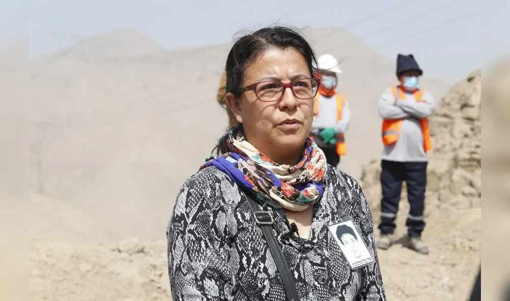 Gisela Ortiz, representante de los familiares del caso La Cantuta. Gisela Ortiz, representante de los familiares del caso La Cantuta.