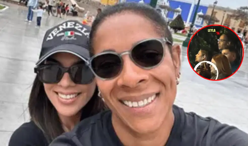 Leyla Chihuán se muestra enamorada. Foto: composición LR/Instagram/ATV