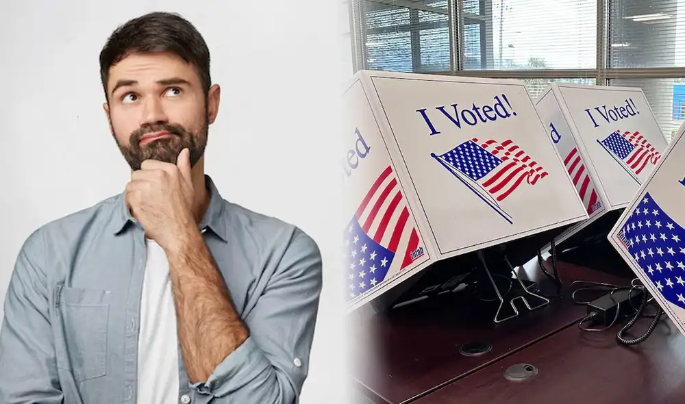 ¿Qué ocurre si no voto este 5 de noviembre por Donald Trump o Kamala Harris? Foto: composición LR/Freepik/ Vota USA