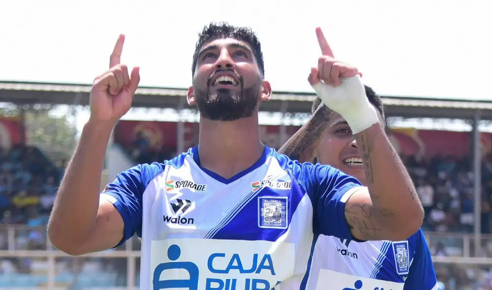 Renato Espinosa anotó el único tanto del partido y le dio el triunfo a Alianza Atlético sobre Sporting Cristal. Foto: Liga 1