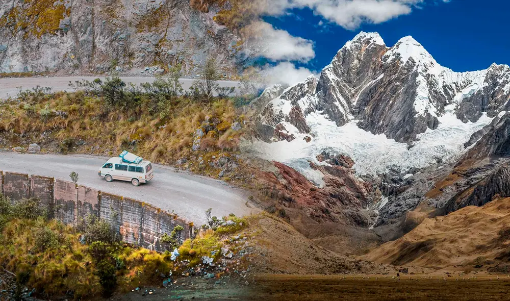 Construcción de nueva carretera beneficiará el turismo en Ancash. Foto: composición de Jazmin Ceras/Gobierno del Perú/Perú Travel/La República