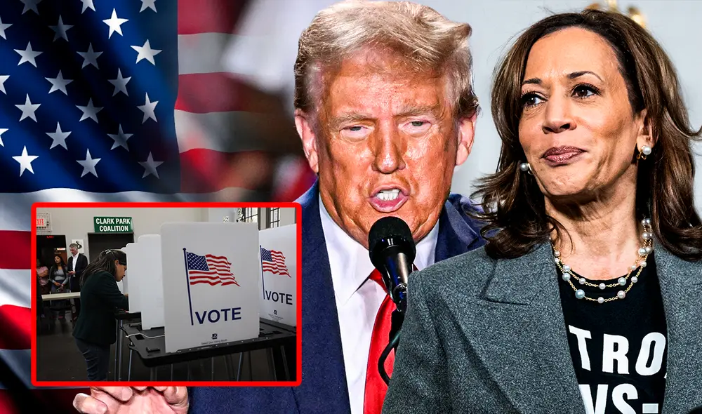 Si eres ciudadano estadounidense y te encuentras fuera del país, puedes ejercer tu derecho al voto mediante el sistema de voto por ausencia. Foto: Composición LR/AFP.