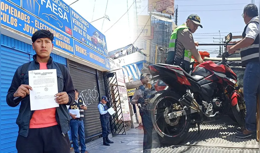Joven que autoridades lo escuchen tras dormir en la calle y pedir ayuda de moteros en Arequipa. Foto: composición LR/Claudia Beltrán/Wilder Pari