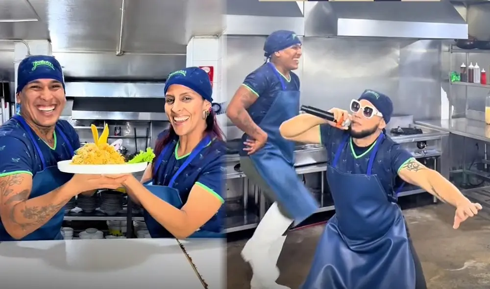 Fundada hace casi 24 años la cevichería mezcla gastronomía marina y arte escénico para deleitar a sus comensales con coreografías dentro de su cocina. Foto: composición LR/difusión