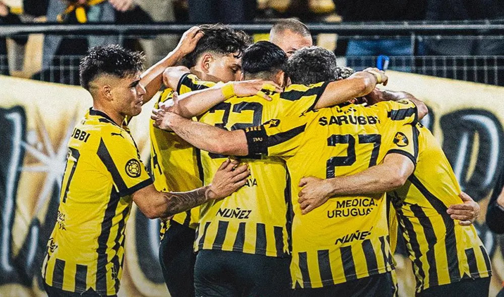 El equipo mirasol llegó a los 20 puntos en la tabla de posiciones. Foto: Peñarol