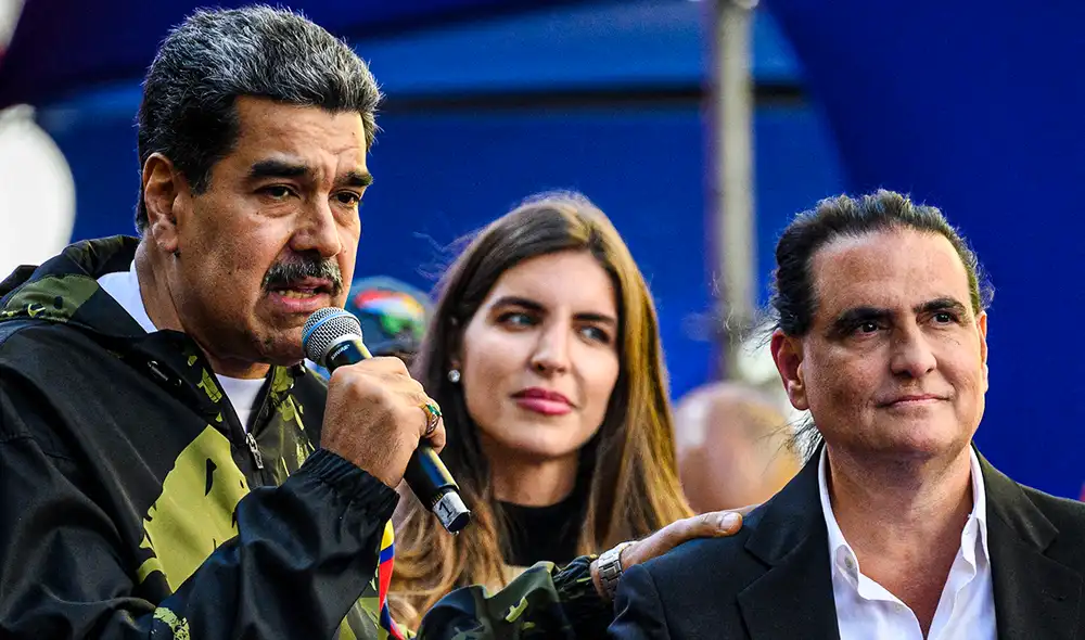 Saab, de 52 años, sustituye a Pedro Tellechea, quien dejó el ministerio por problemas de salud. Maduro confía en su capacidad para impulsar el desarrollo industrial de Venezuela. Foto: AFP. Saab, de 52 años, sustituye a Pedro Tellechea, quien dejó el ministerio por problemas de salud. Maduro confía en su capacidad para impulsar el desarrollo industrial de Venezuela. Foto: AFP.