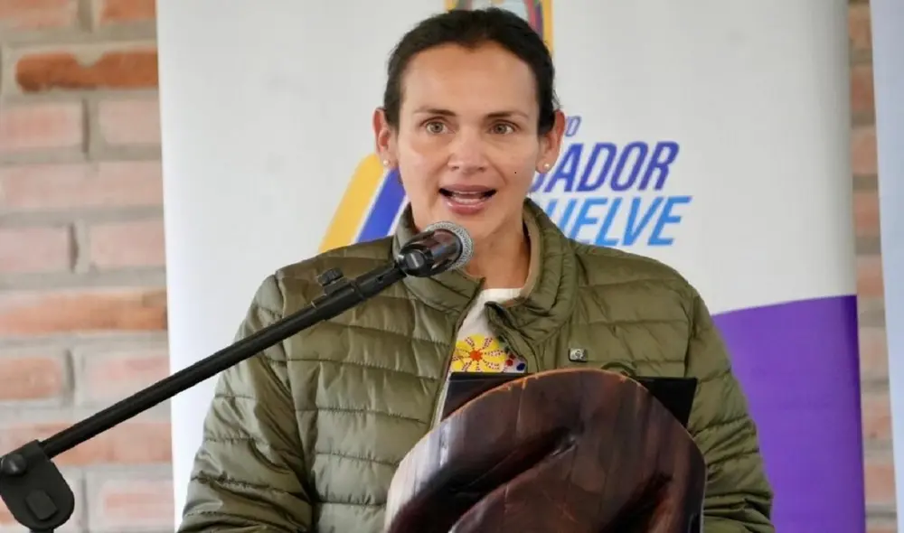 La ministra de Energía, Inés Manzano, asumió el cargo en octubre y anunció un plan para terminar con los cortes este año.  Foto: AFP