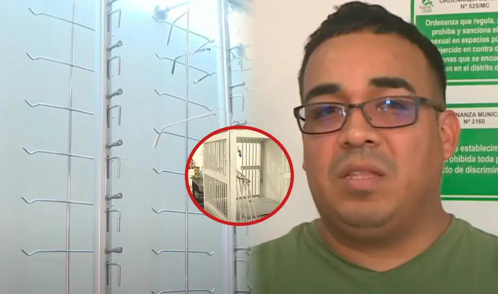 Delincuentes dejan totalmente vacía una óptica en Comas/Composición Luis Aguilar LR