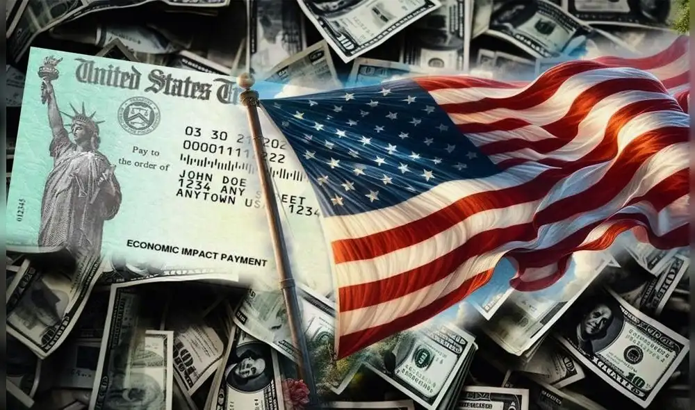 Los cheque de estímulo son primordiales para miles de inmigrantes en USA. Foto: Composición LR/Cuba Herald