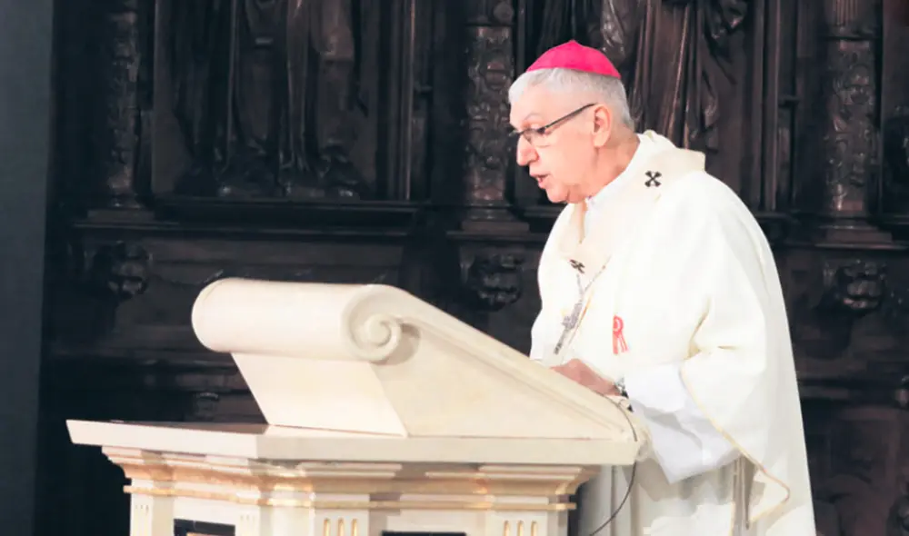 En su homilía ante el Señor de los Milagros, el cardenal Castillo criticó la agresión en San Marcos y a la autoridad que rinde culto al dinero: “Dinero y ambición son locura y muerte". Foto: Félix Contreras/La República