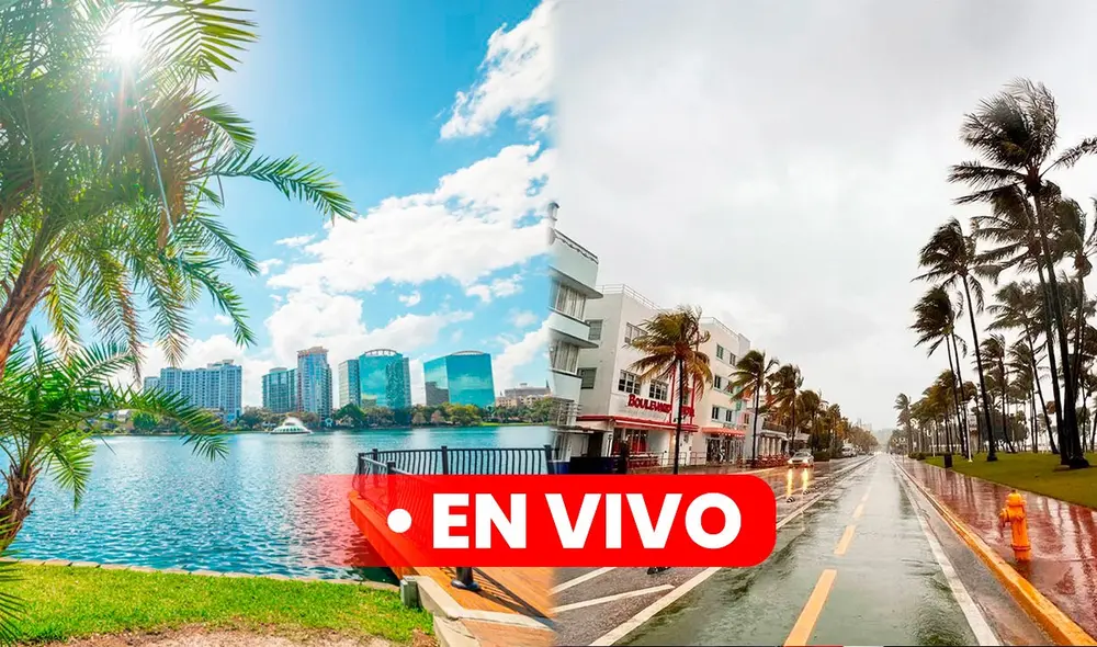 Consulta en esta nota cómo va el clima en el estado de Florida. Foto: composición LR Consulta en esta nota cómo va el clima en el estado de Florida. Foto: composición LR