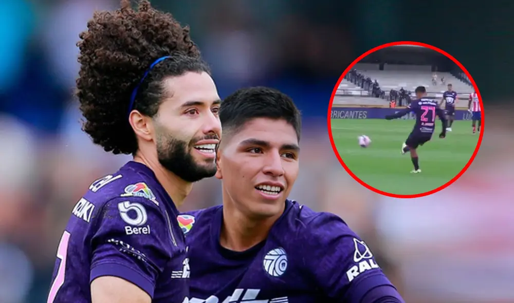 Piero Quispe logró volverse titular en su primera temporada con Pumas. Foto: composición LR/Twitter/TUDN