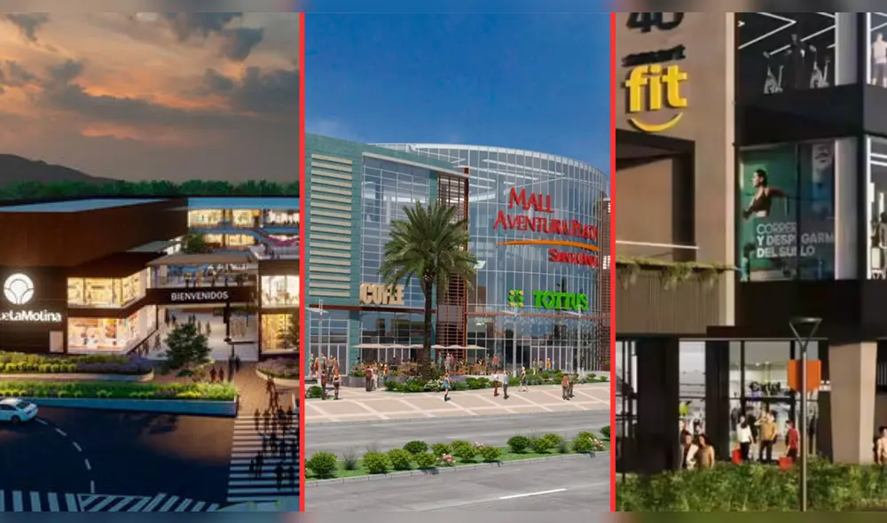 Los 3 centros comerciales próximos a inaugurarse en 2024. Foto: Composición LR/Difusión