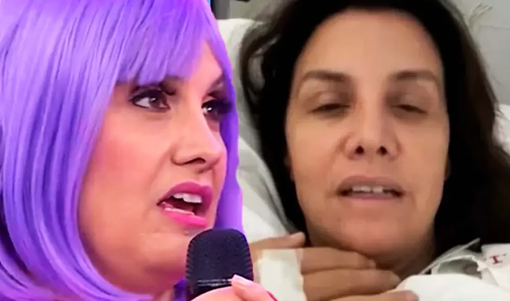 Patricia Portocarrero reapareció después de varios meses en la TV peruana. Foto: Composición LR/Captura/América TV Patricia Portocarrero reapareció después de varios meses en la TV peruana. Foto: Composición LR/Captura/América TV