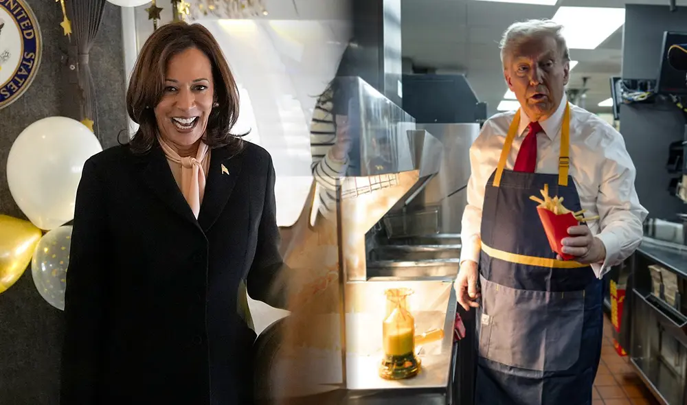 Kamala Harris, candidata demócrata a la Casa Blanca, celebró su cumpleaños número 60 en Georgia, destacando su compromiso por el bienestar de las familias. Stevie Wonder le cantó el "Feliz cumpleaños". Foto: AFP