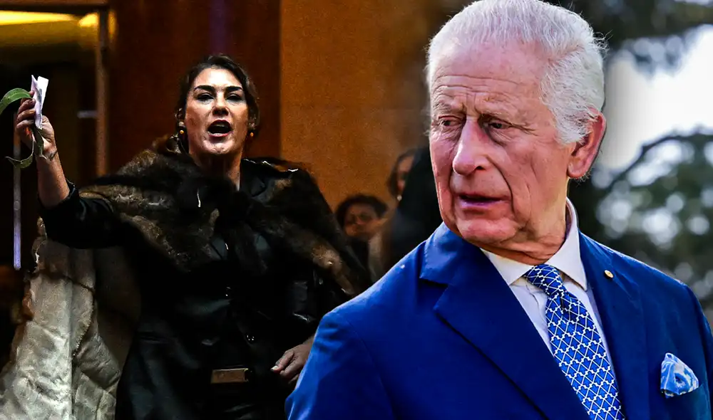 El rey, que padece cáncer, lleva a cabo una gira de nueve días por Australia y Samoa, siendo su primera visita prolongada desde su coronación en mayo de 2023. Foto: Composición/AFP. El rey, que padece cáncer, lleva a cabo una gira de nueve días por Australia y Samoa, siendo su primera visita prolongada desde su coronación en mayo de 2023. Foto: Composición/AFP.